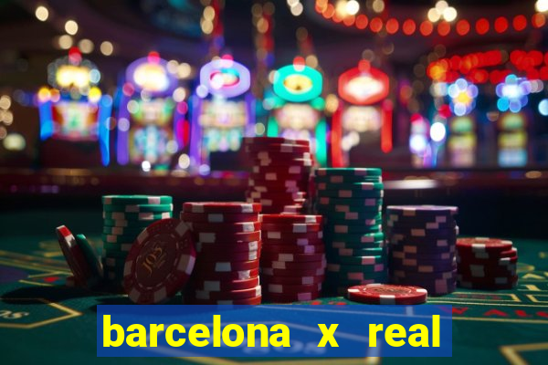 barcelona x real madrid multicanais